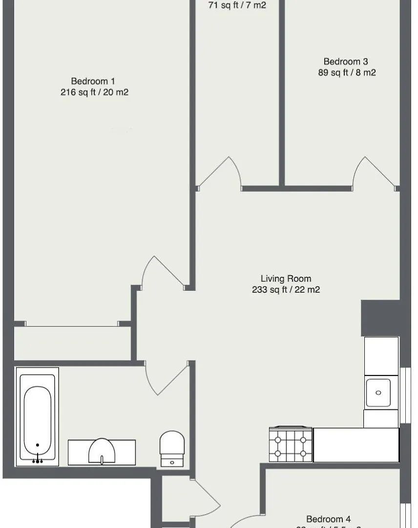 Marvelous Apartment In Midtown Manhattan Нью-Йорк
